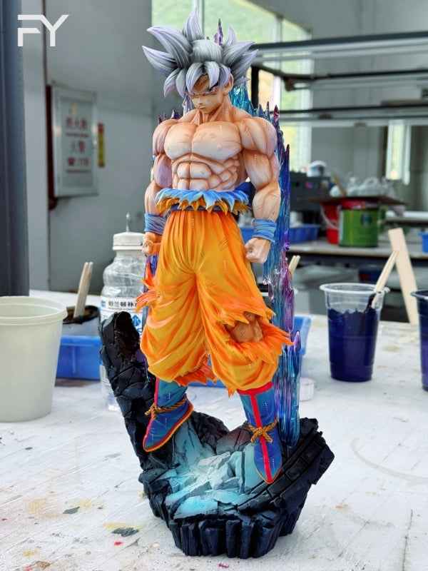 Dragon Ball ~ Fuyao "FY" Studio ~ Ultra Instinct "UI" Son Goku ~ Resin Statue - Santoryu Resins Collectors
