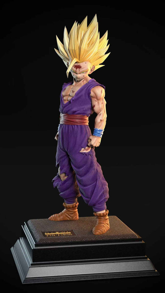 Dragon Ball ~ 2% Studio ~ SS2 Son Gohan ~ Resin Statue - Santoryu Resins Collectors
