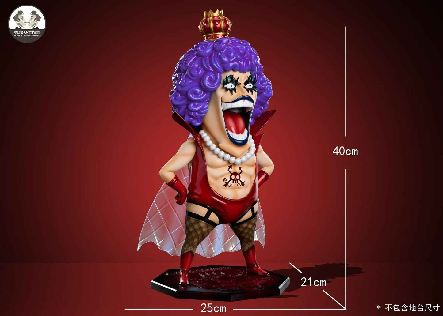 One Piece Clone Studio Emporio Ivankov & Inazuma Resin Statue - Santoryu Resins Collectors