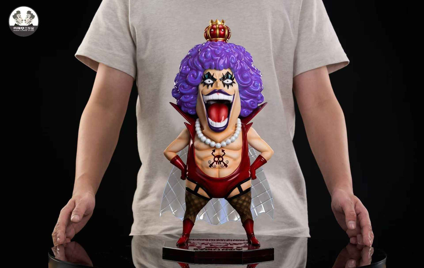 One Piece Clone Studio Emporio Ivankov & Inazuma Resin Statue - Santoryu Resins Collectors