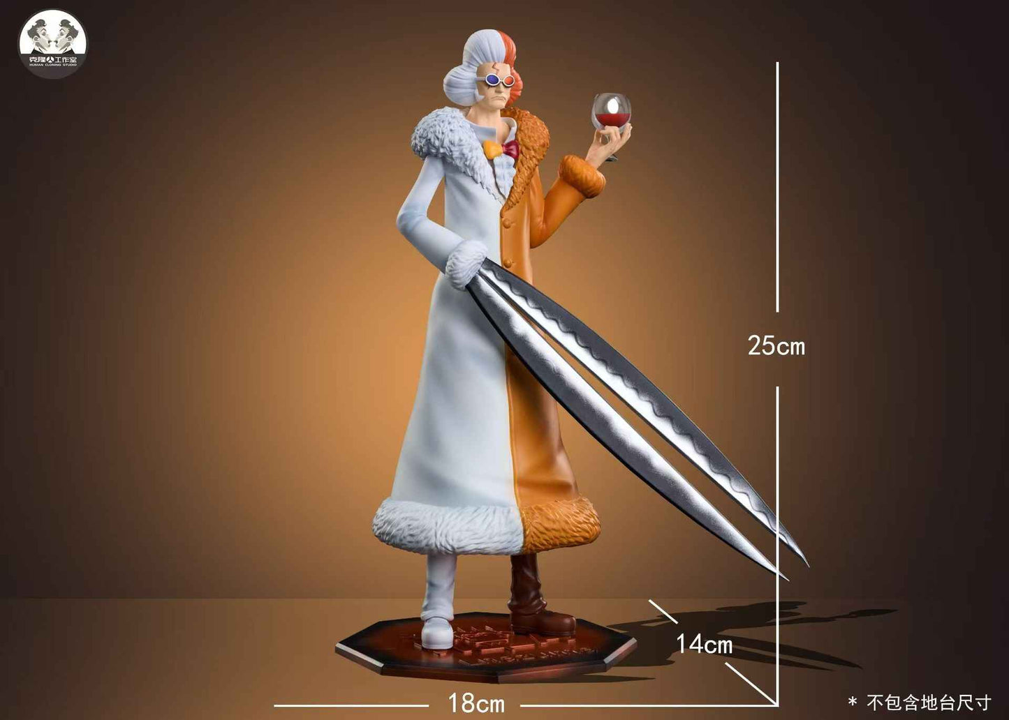 One Piece Clone Studio Emporio Ivankov & Inazuma Resin Statue - Santoryu Resins Collectors