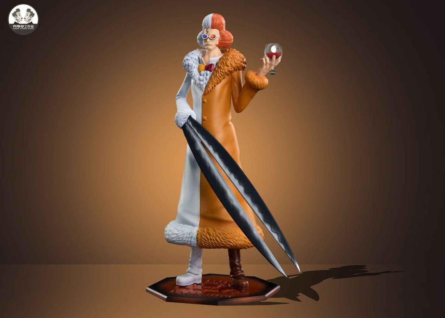 One Piece Clone Studio Emporio Ivankov & Inazuma Resin Statue - Santoryu Resins Collectors