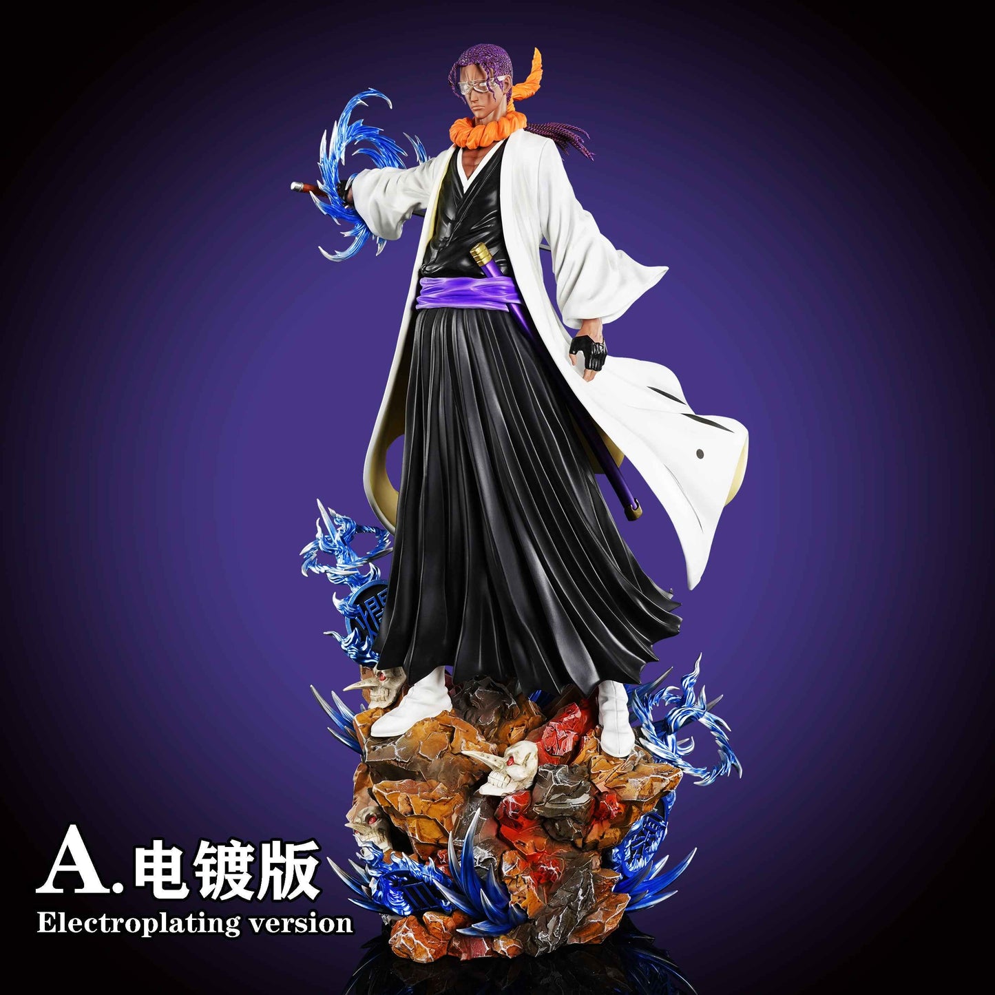 Bleach: Thousand Year Blood War ~ Cheng Studio ~ Tousen Kaname ~ Resin Statue - Santoryu Resins Collectors