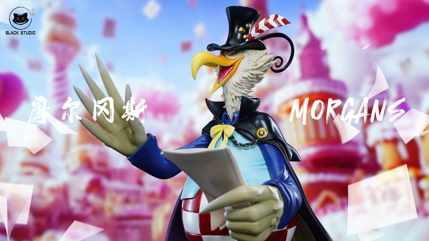 One Piece Black Studio Morgans Resin Statue - Santoryu Resins Collectors