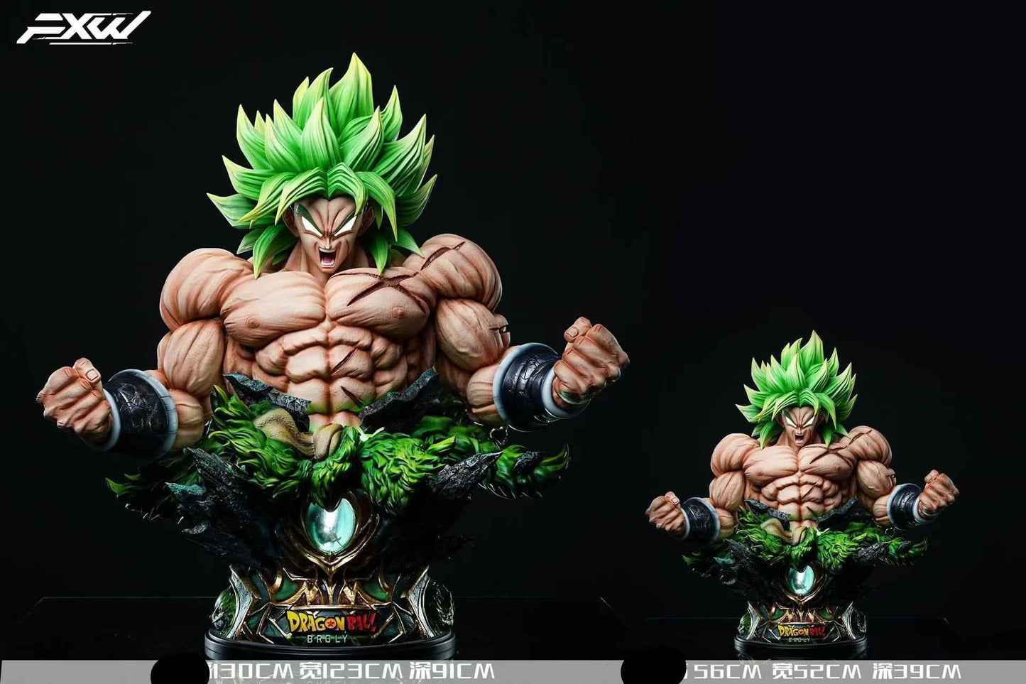 Dragon Ball ~ FXW Studio ~ Broly Bust ~ Resin Statue - Santoryu Resins Collectors