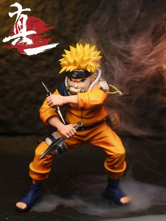 Naruto Shippuden ~ Zhen Yi Studio ~ Naruto Uzumaki Kid ~ Resin Statue - Santoryu Resins Collectors