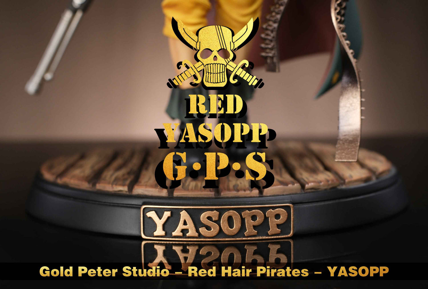One Piece Gold Peter Studio "GPS" Yasopp Resin Statue - Santoryu Resins Collectors