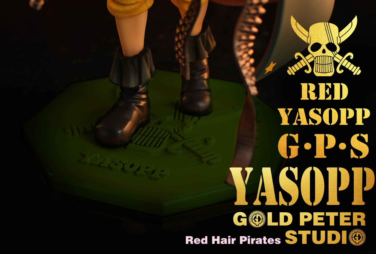 One Piece Gold Peter Studio "GPS" Yasopp Resin Statue - Santoryu Resins Collectors