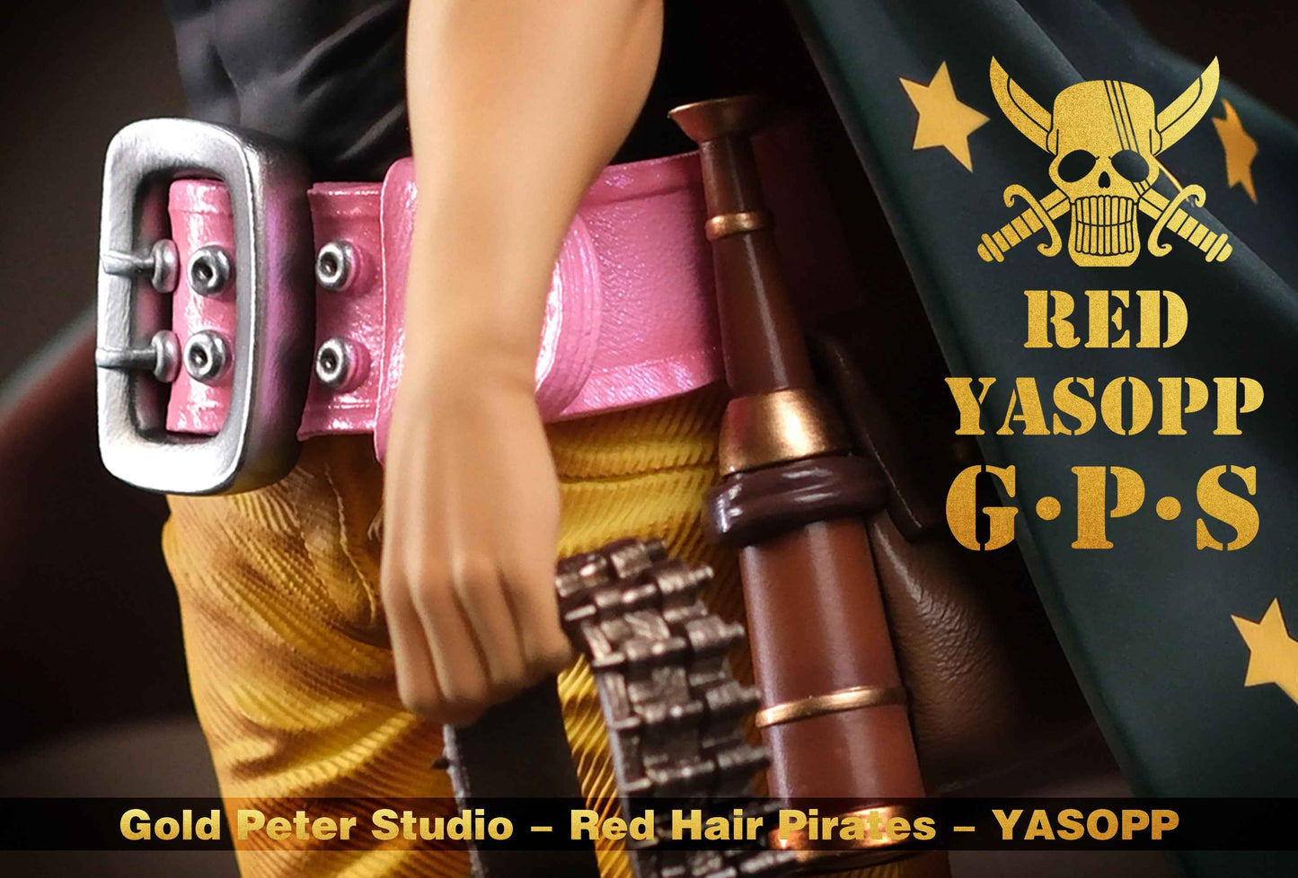 One Piece Gold Peter Studio "GPS" Yasopp Resin Statue - Santoryu Resins Collectors