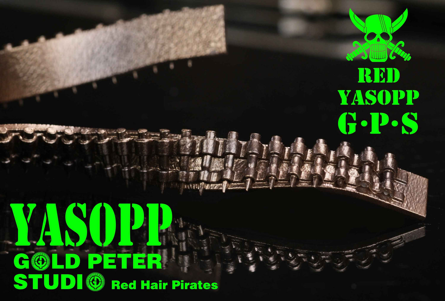 One Piece Gold Peter Studio "GPS" Yasopp Resin Statue - Santoryu Resins Collectors