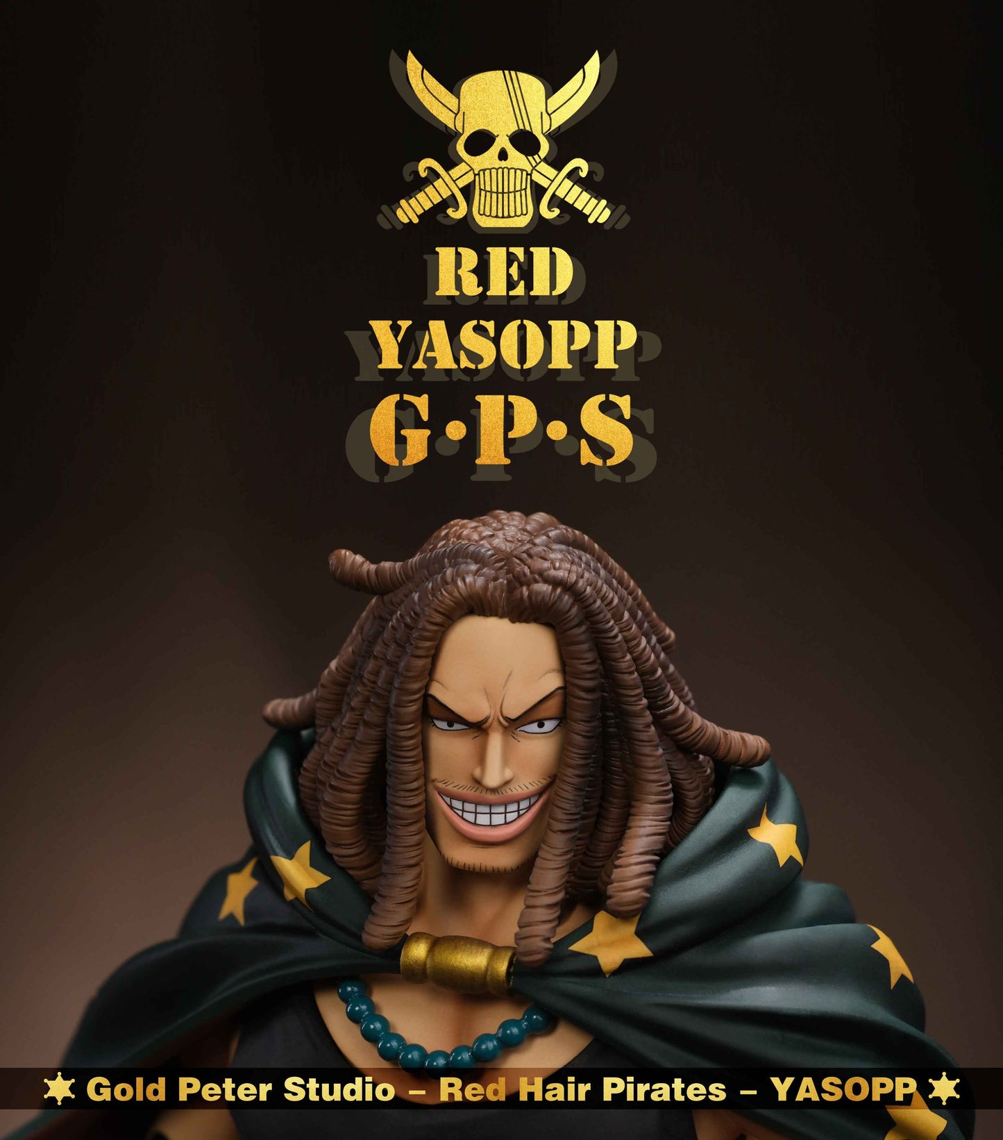 One Piece Gold Peter Studio "GPS" Yasopp Resin Statue - Santoryu Resins Collectors