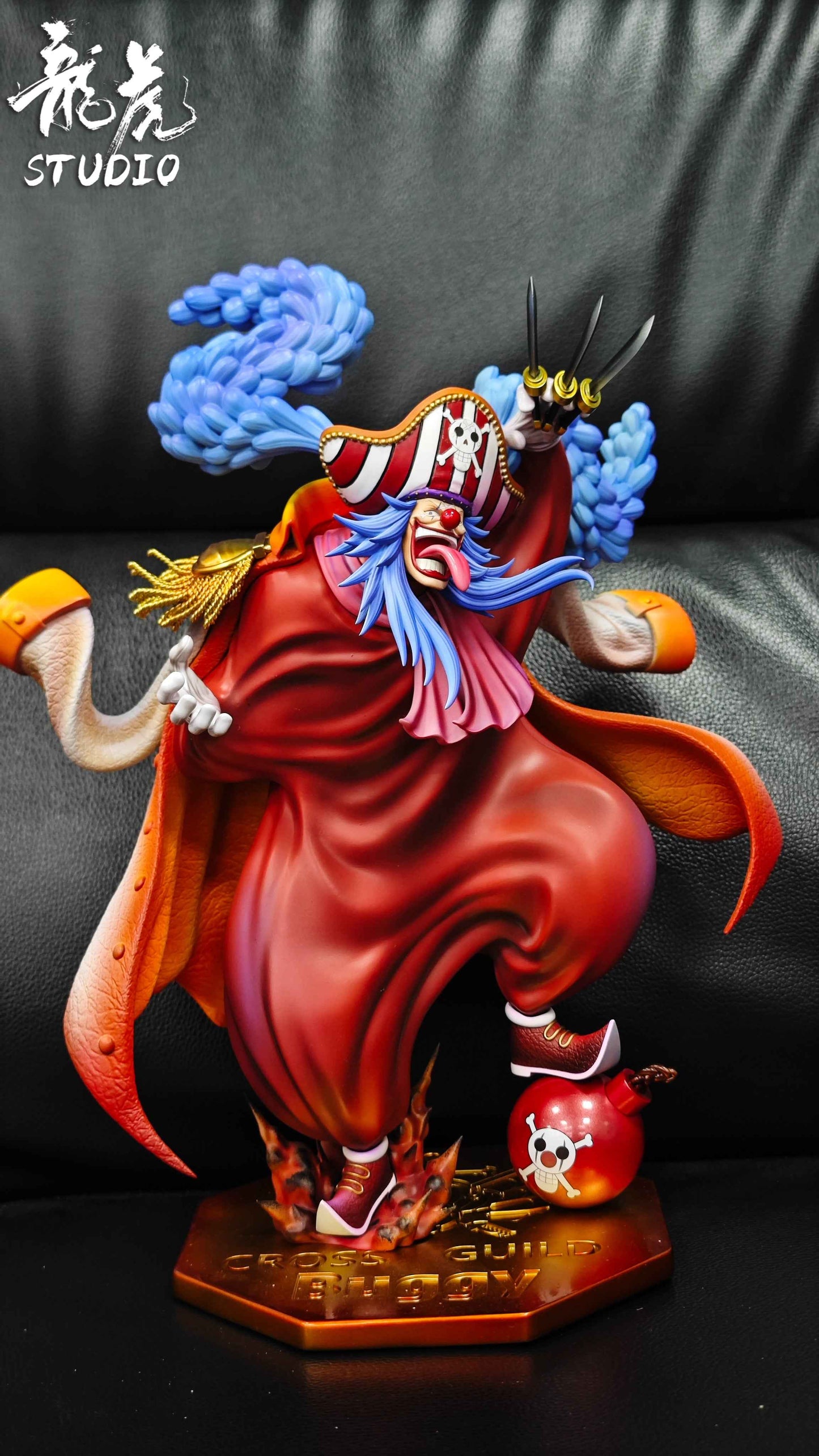 One Piece Long Hu Studio Buggy Resin Statue - Santoryu Resins Collectors
