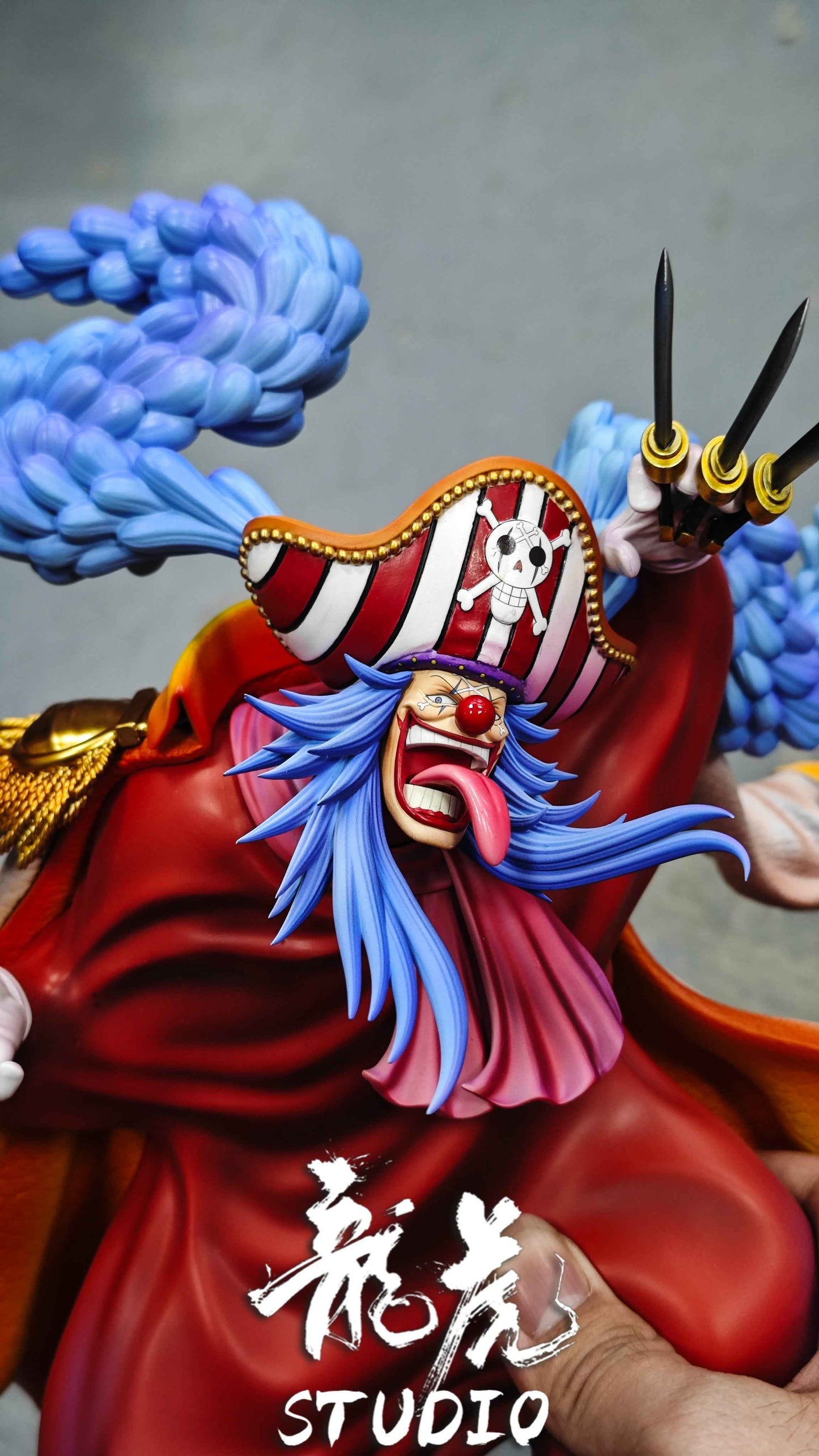 One Piece Long Hu Studio Buggy Resin Statue - Santoryu Resins Collectors