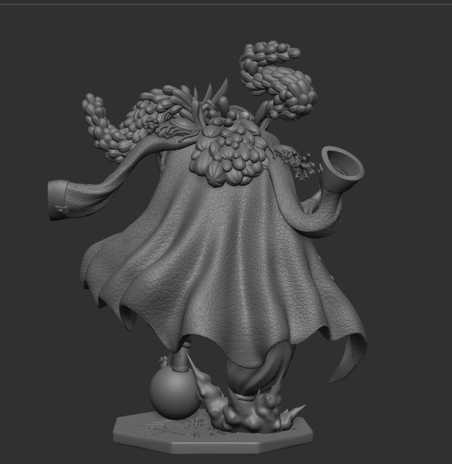 One Piece Long Hu Studio Buggy Resin Statue - Santoryu Resins Collectors