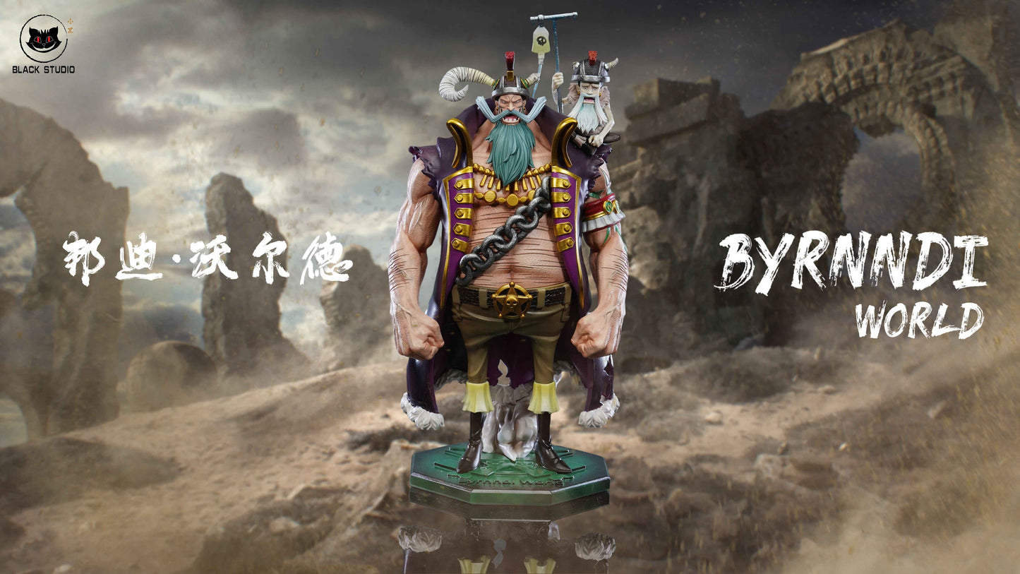 One Piece Black Studio Byrnndi World Resin Statue - Santoryu Resins Collectors