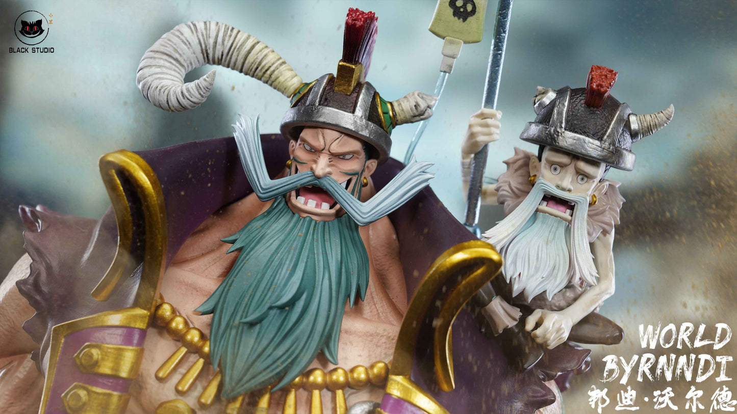 One Piece Black Studio Byrnndi World Resin Statue - Santoryu Resins Collectors