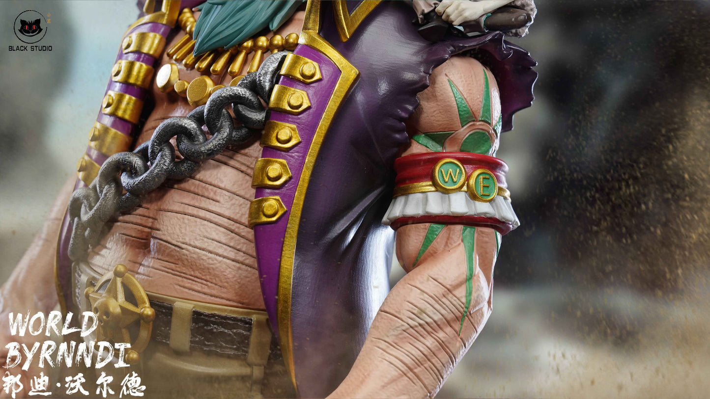 One Piece Black Studio Byrnndi World Resin Statue - Santoryu Resins Collectors
