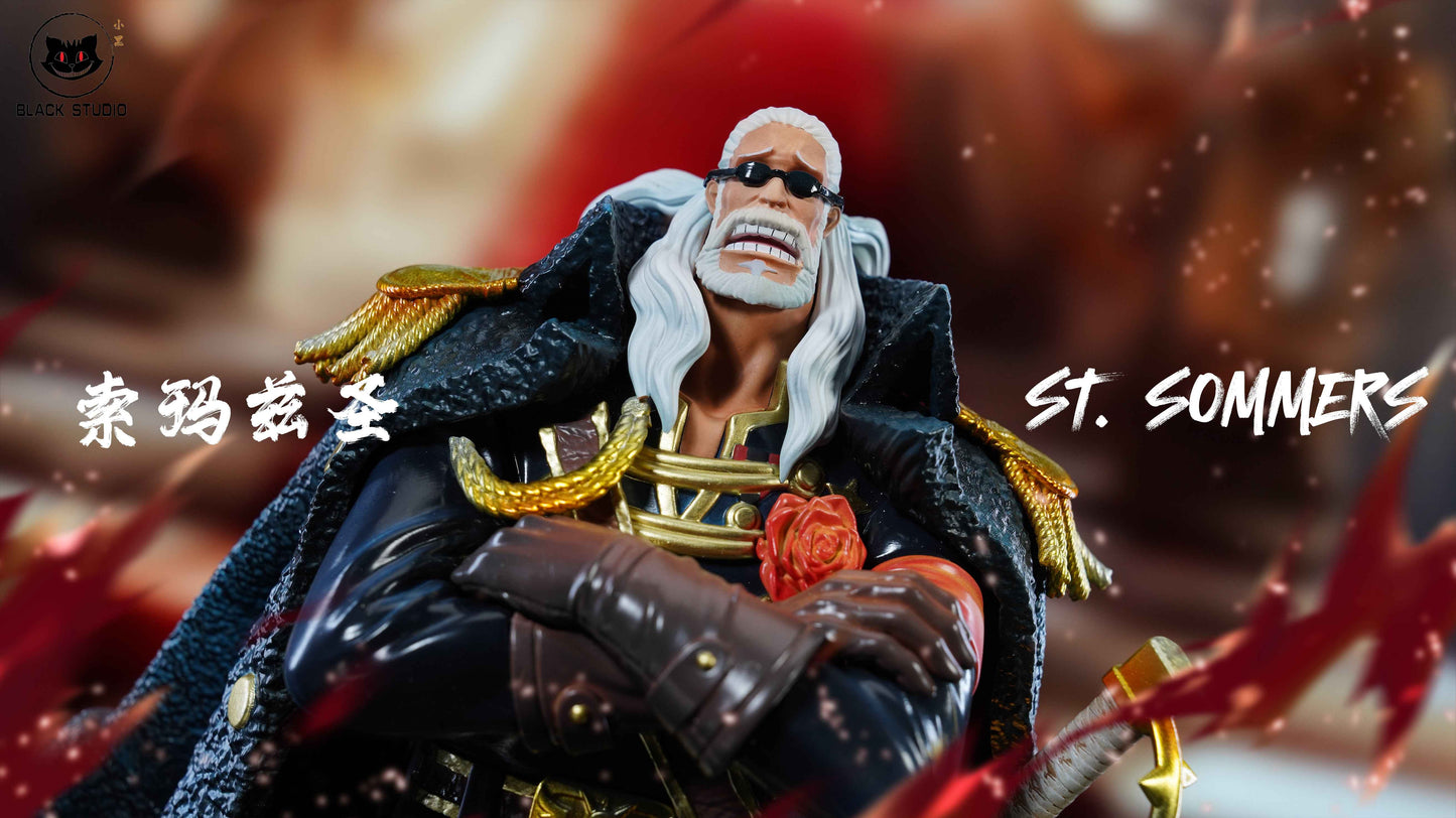 One Piece Black Studio Rimoshifu Killingham & Shepherd Sommers Resin Statue - Santoryu Resins Collectors