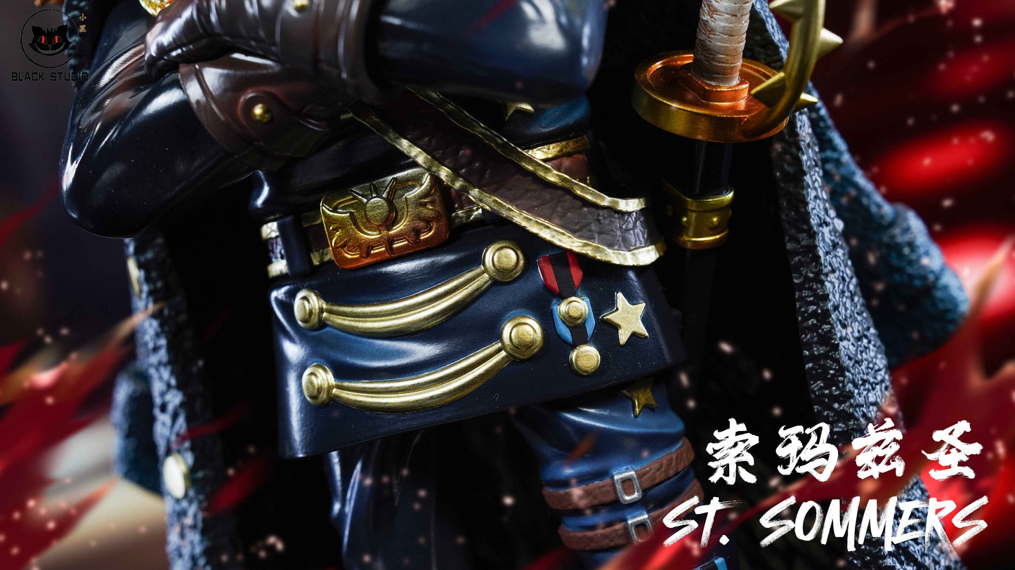 One Piece Black Studio Rimoshifu Killingham & Shepherd Sommers Resin Statue - Santoryu Resins Collectors