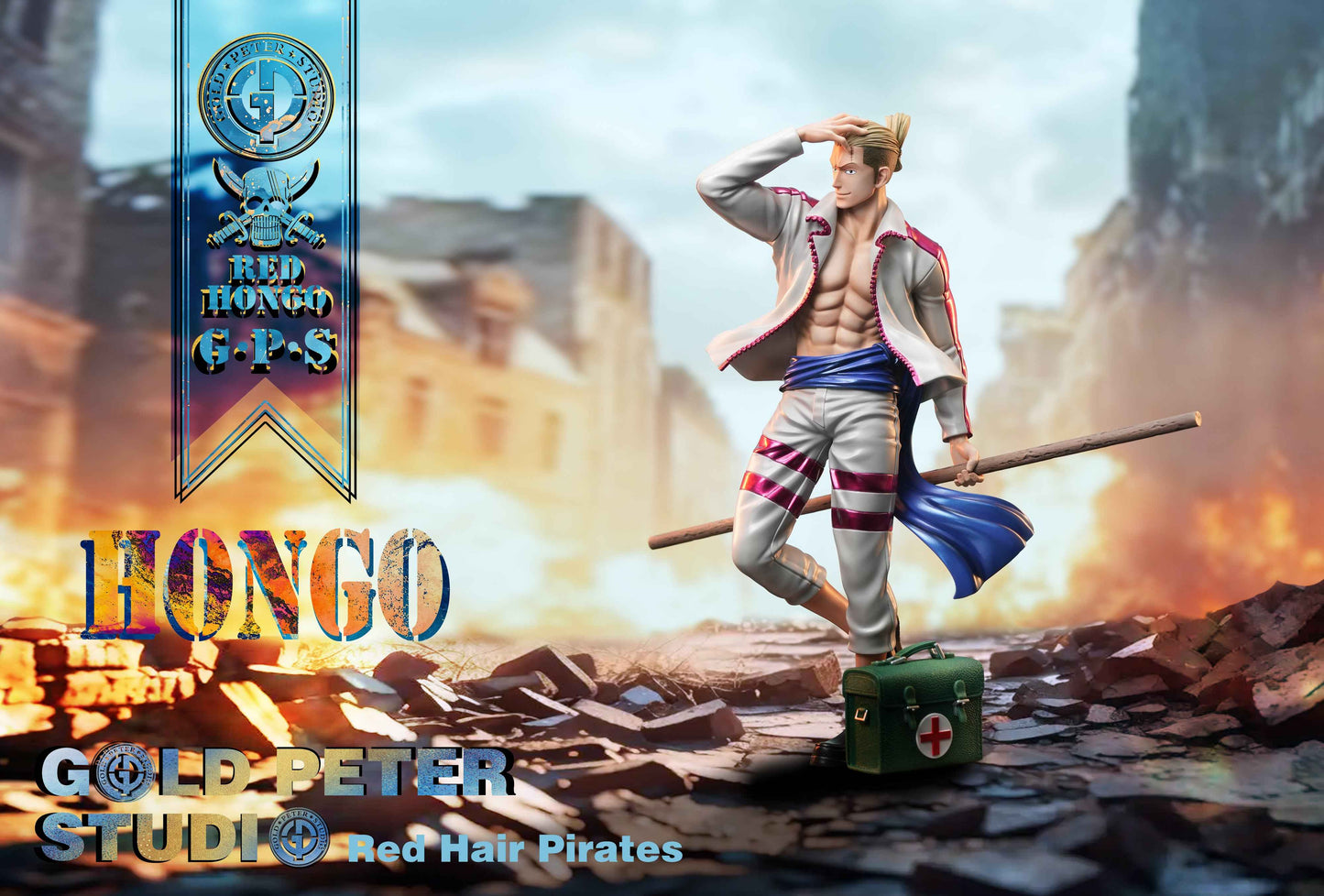 One Piece ~ Gold Peter Studio "GPS" ~ Hongo ~ Resin Statue
