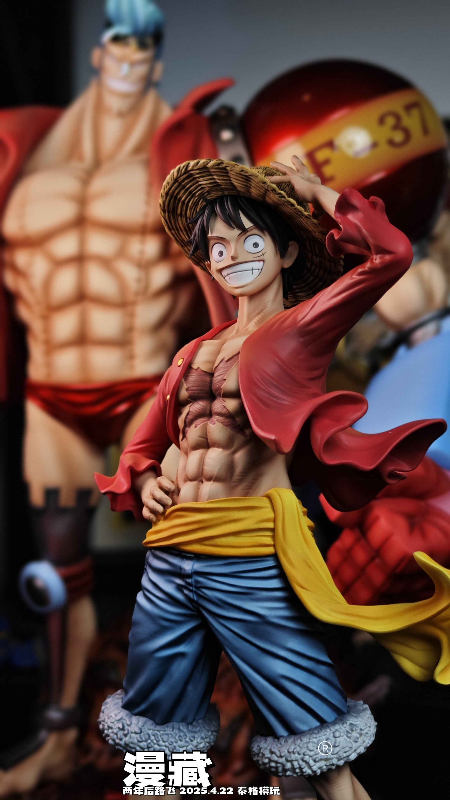 One Piece ~ Man Zang Studio ~ Monkey D Luffy ~ Resin Statue
