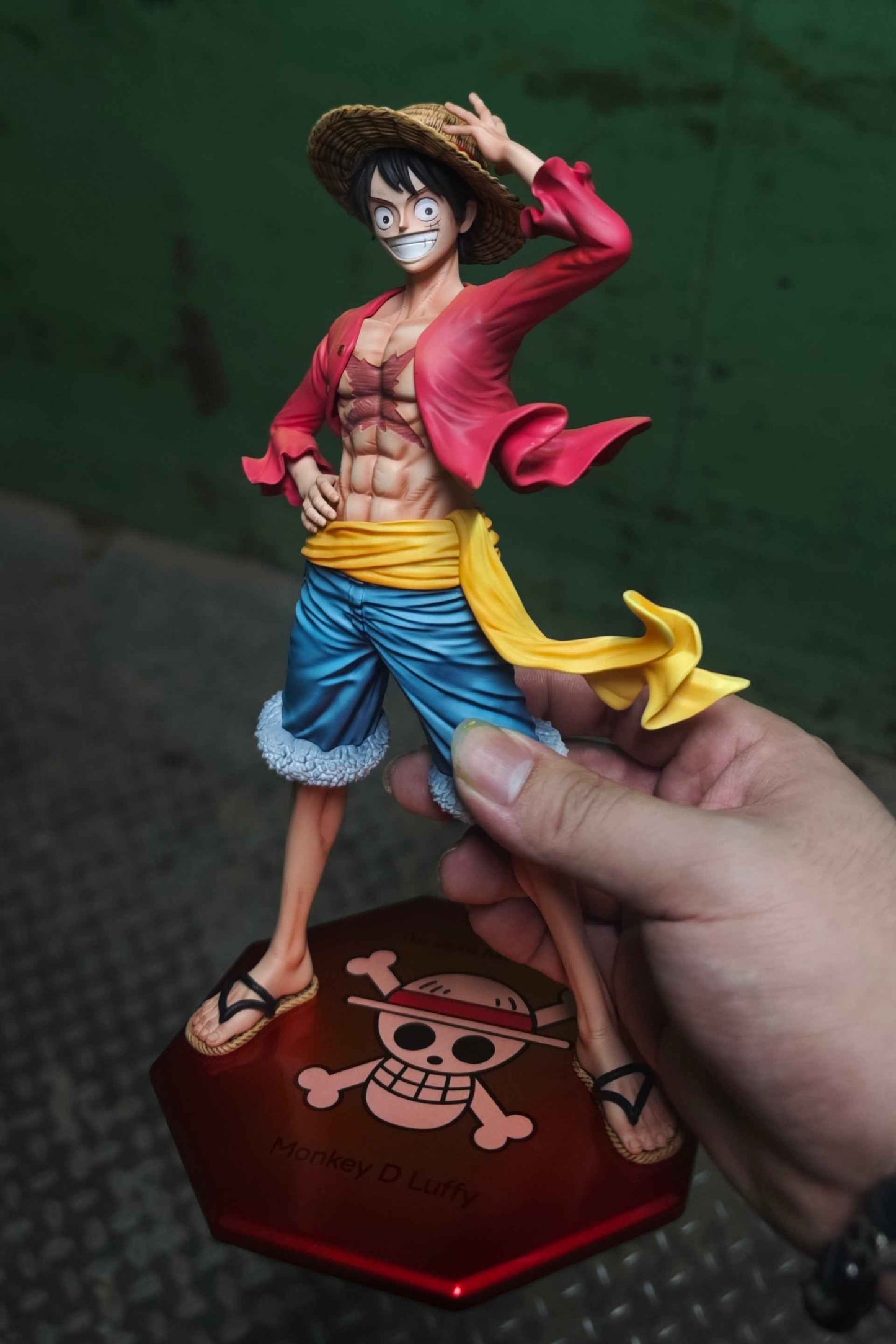 One Piece ~ Man Zang Studio ~ Monkey D Luffy ~ Resin Statue
