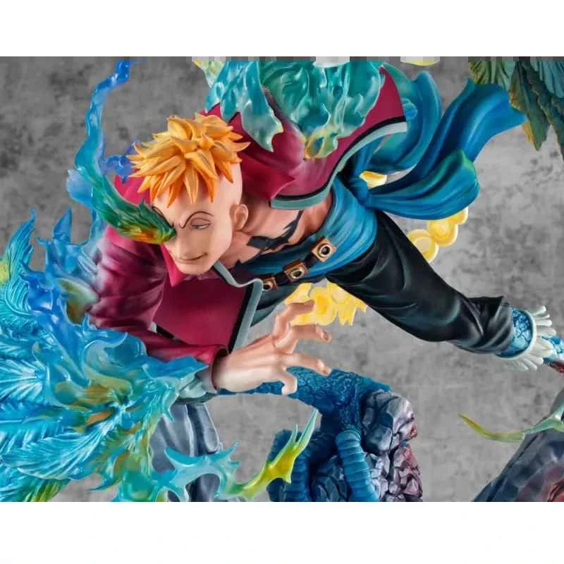 One Piece MEGAHOUSE Portrait.Of.Pirates MAS-Maximum Marco Licensed PVC Figure - Santoryu Resins Collectors