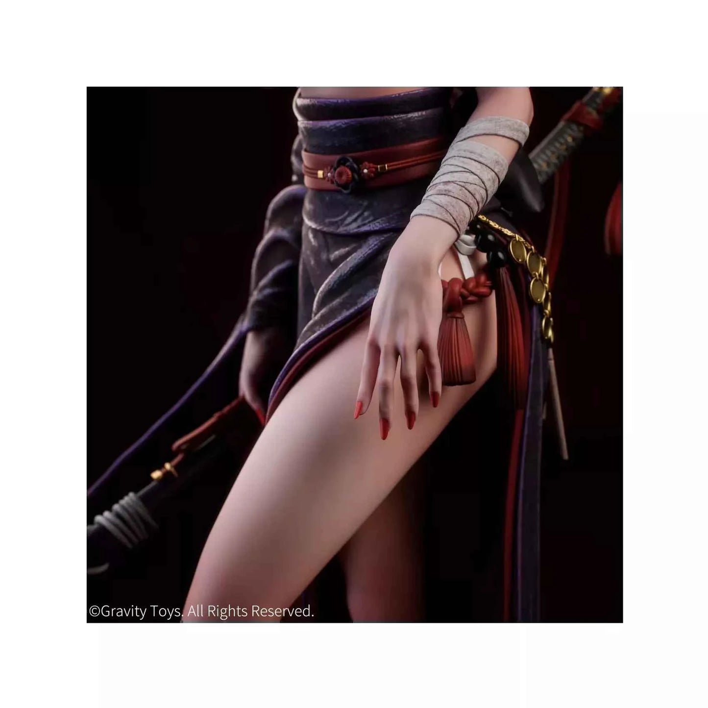 Original Design ~ Gravity Toys Studio ~ Oiran Higanbana ~ Resin Statue - Santoryu Resins Collectors