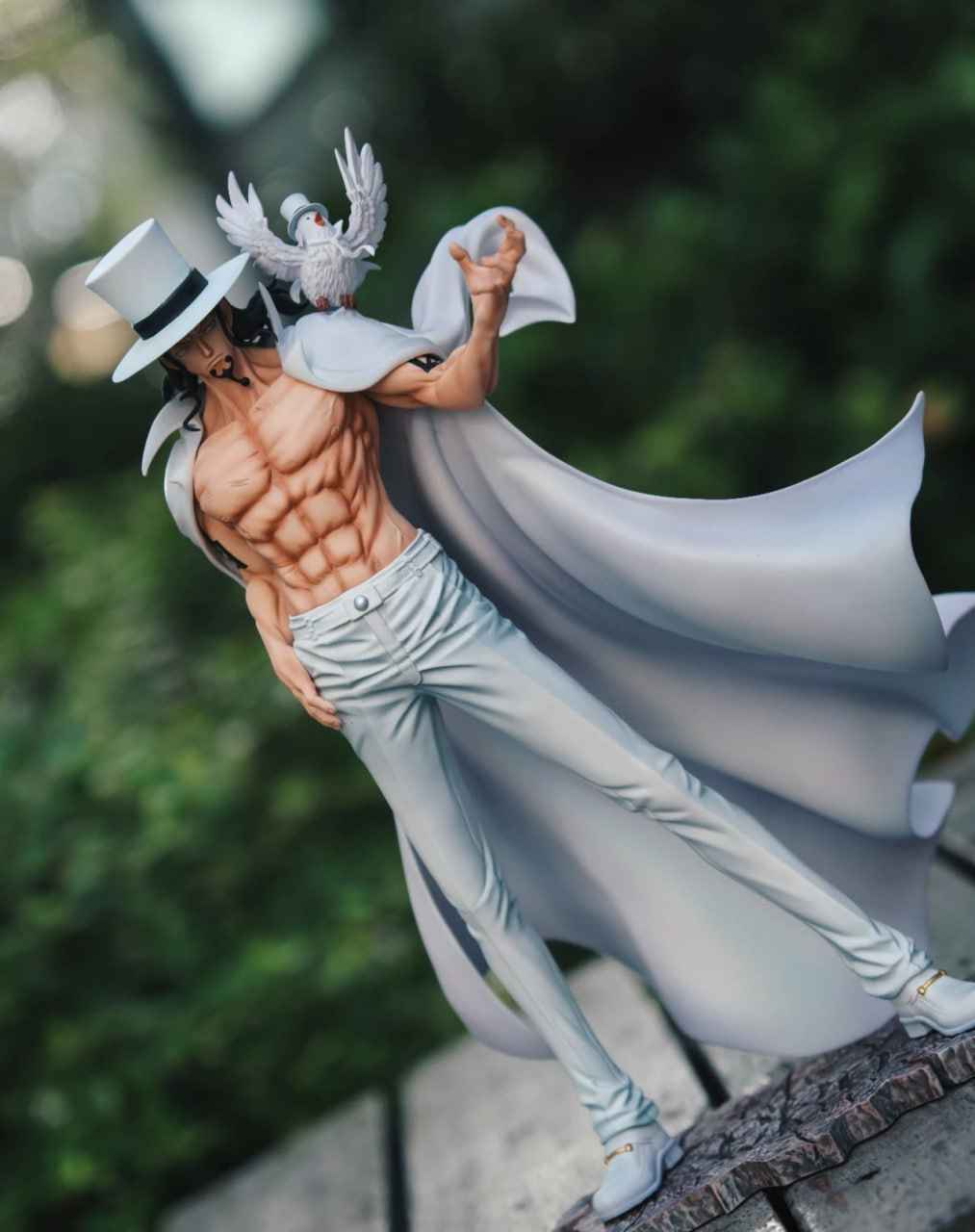 One Piece Long Hu Studio Rob Lucci CP0 EX Version Resin Statue