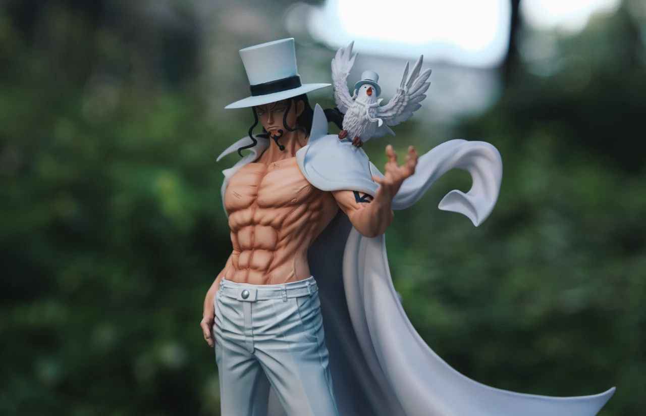 One Piece Long Hu Studio Rob Lucci CP0 EX Version Resin Statue