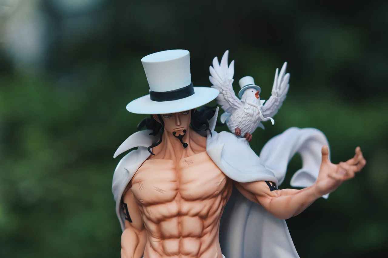One Piece Long Hu Studio Rob Lucci CP0 EX Version Resin Statue