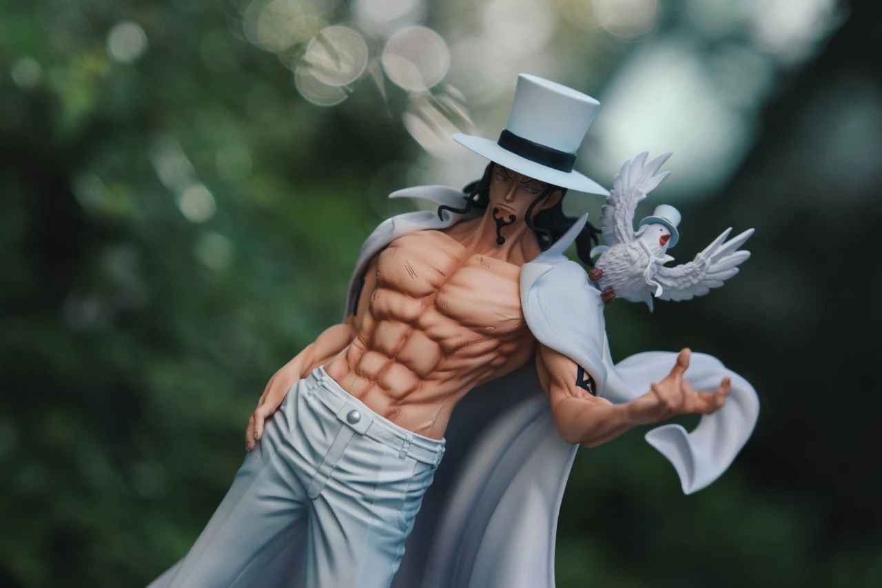 One Piece Long Hu Studio Rob Lucci CP0 EX Version Resin Statue