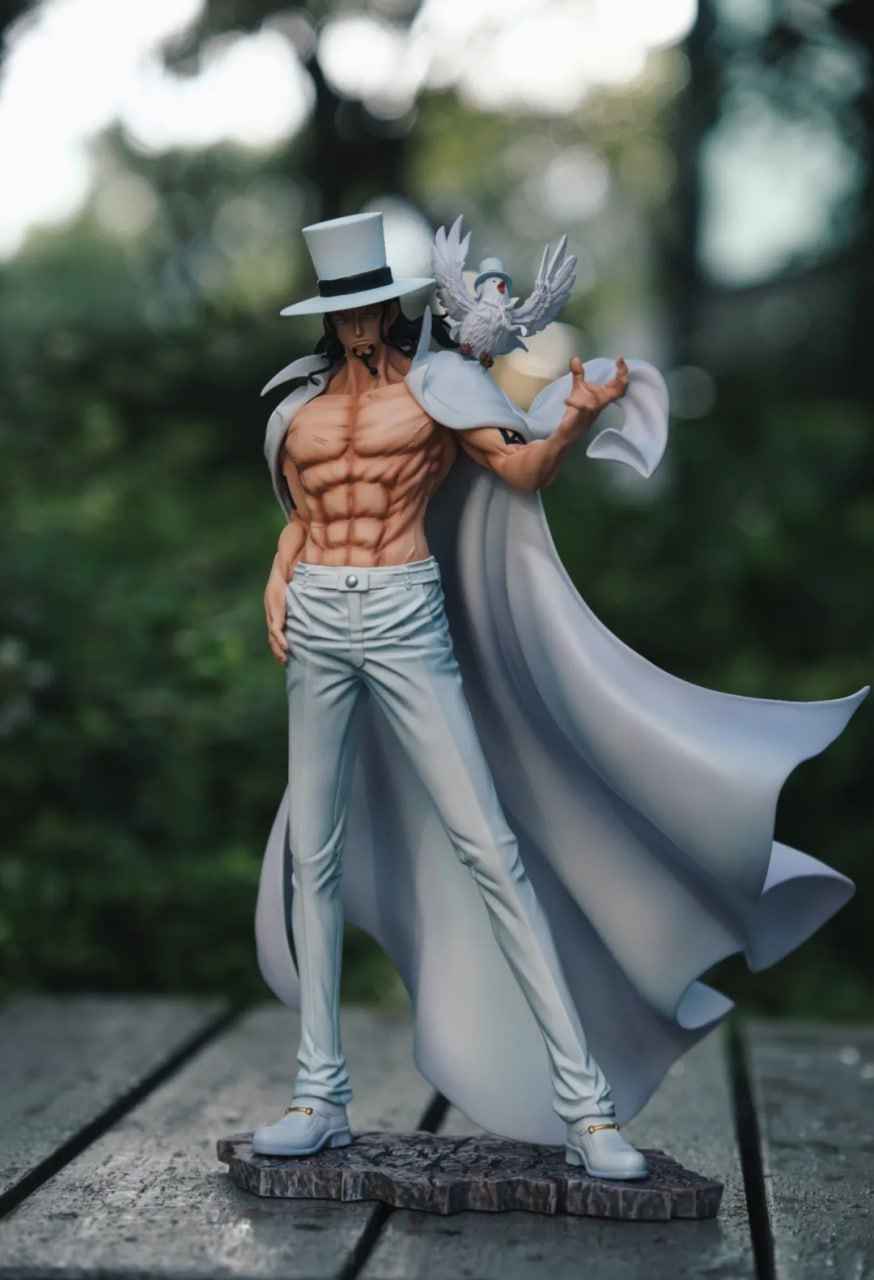 One Piece Long Hu Studio Rob Lucci CP0 EX Version Resin Statue