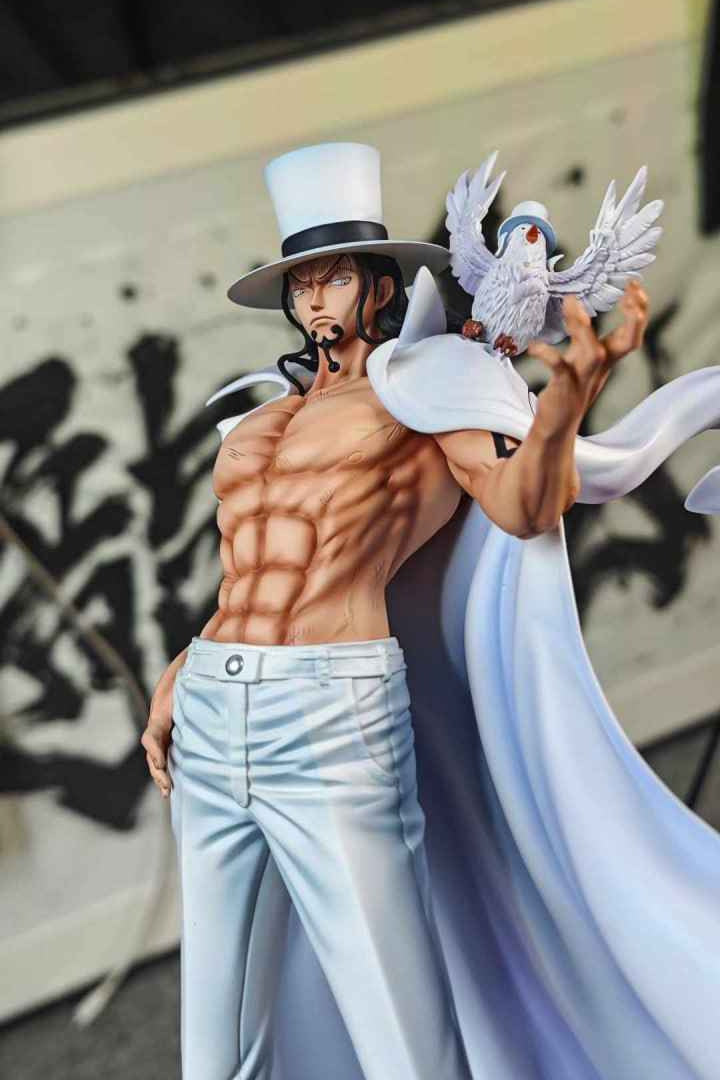 One Piece Long Hu Studio Rob Lucci CP0 EX Version Resin Statue