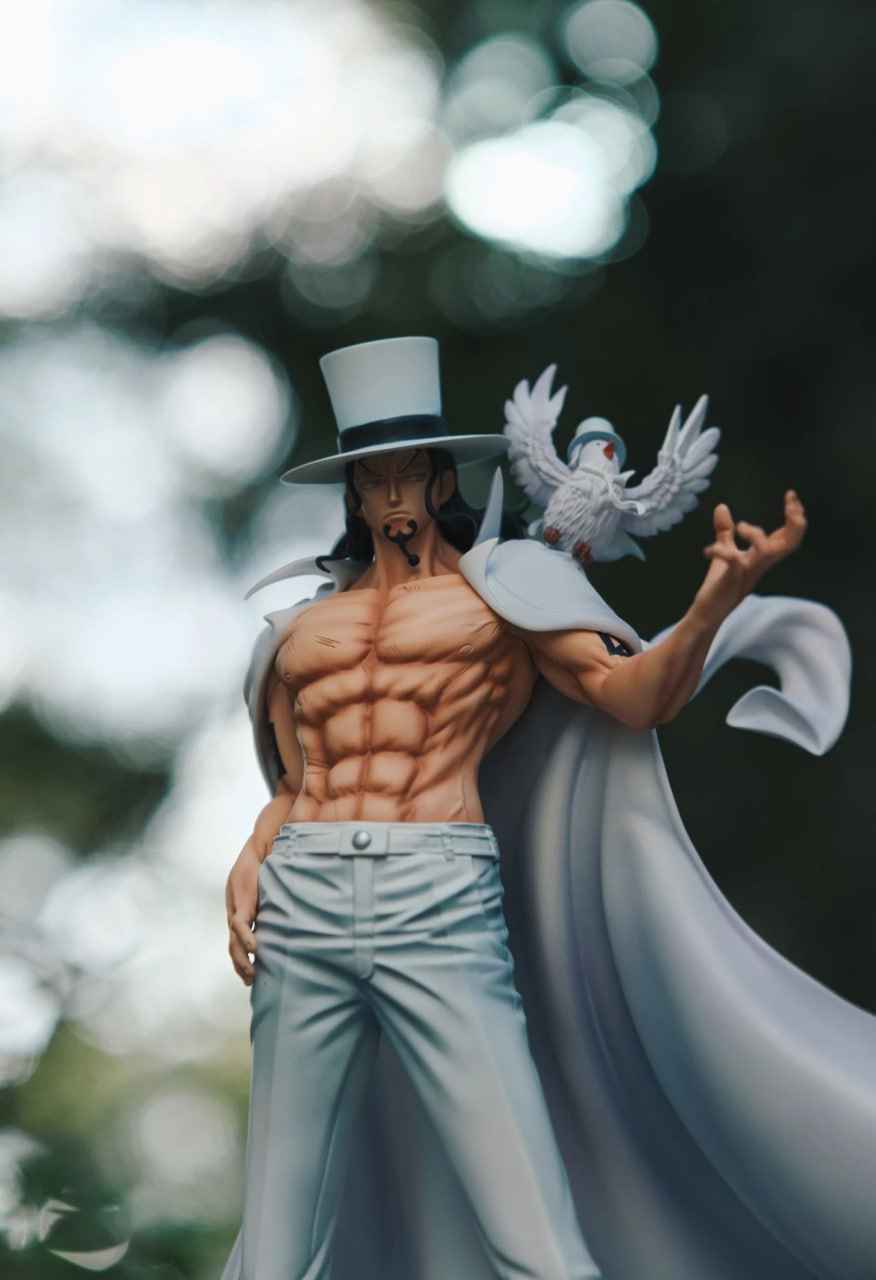 One Piece Long Hu Studio Rob Lucci CP0 EX Version Resin Statue