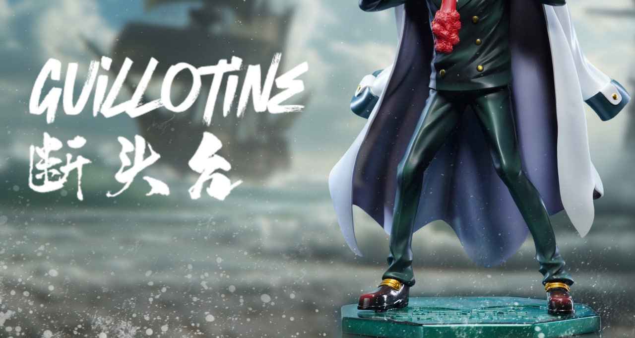 One Piece ~ Black Studio ~ Guillotine & Red King ~ Resin Statues - Santoryu Resins Collectors