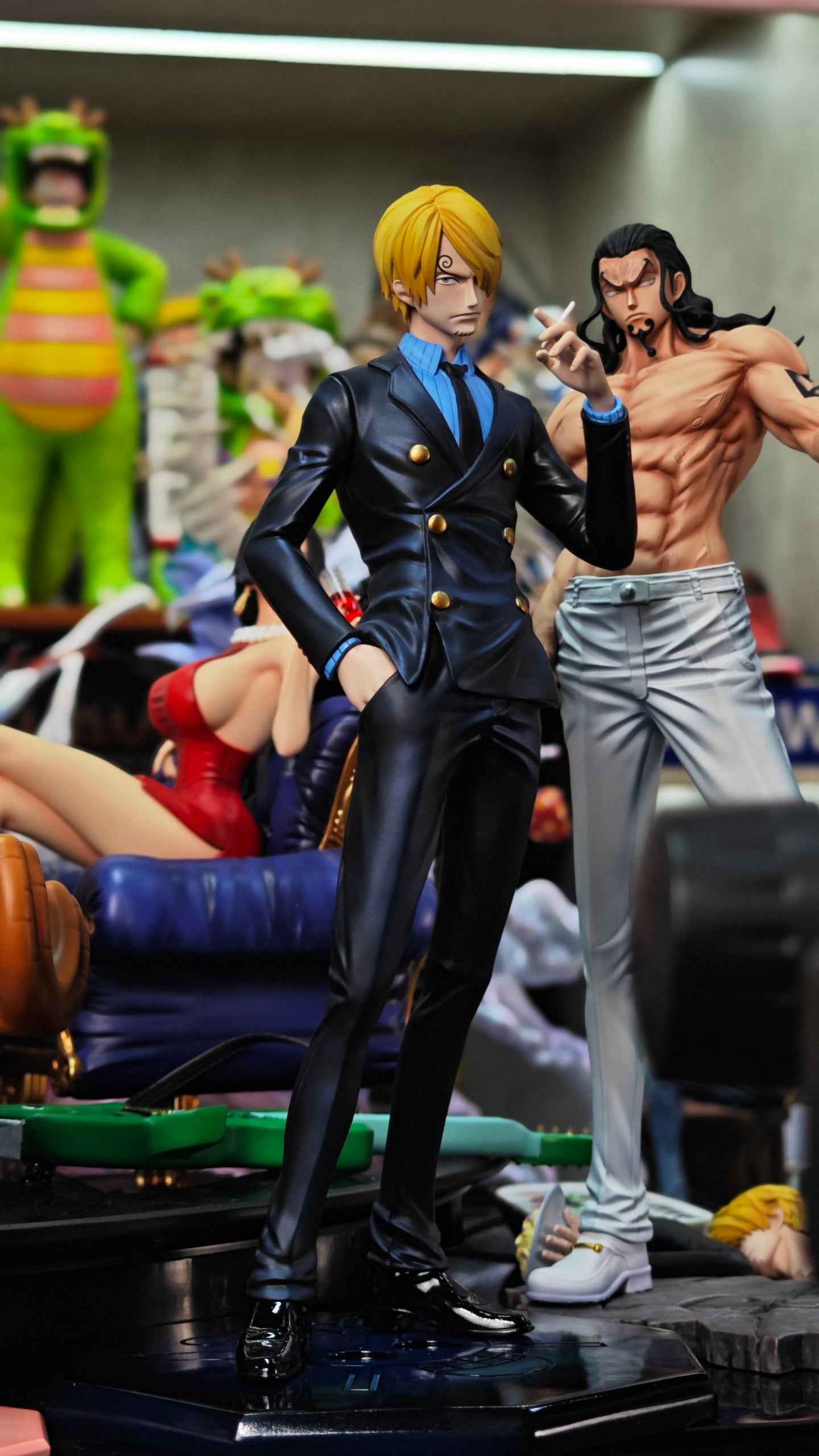 One Piece ~ Shi Yi Studio ~ Blackfoot Sanji ~ Resin Statue - Santoryu Resins Collectors
