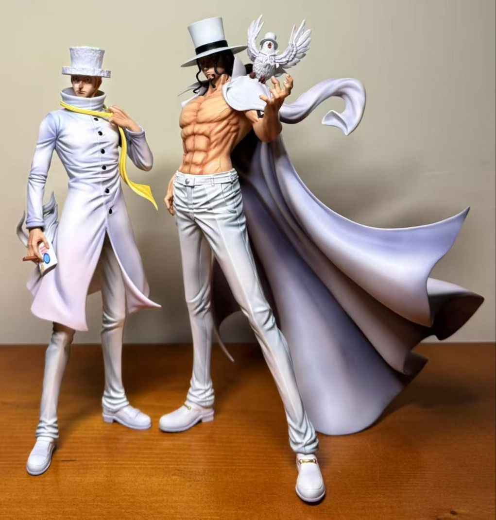 One Piece ~ Long Hu Studio ~ Rob Lucci CP0 Agent EX Version ~ Resin Statue