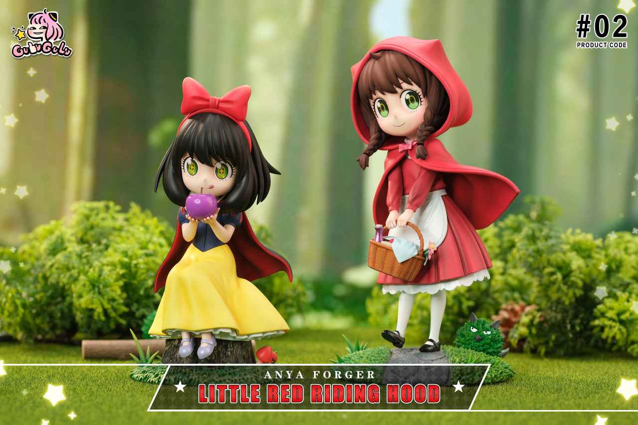 Spy x Family ~ GuluGulu Studio ~ Anya Forger Cosplay Little Red Riding Hood ~ Resin Statue - Santoryu Resins Collectors