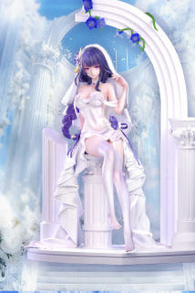 Genshin Impact Hakimi Studio Raiden Shogun & Yae Miko Resin Statue