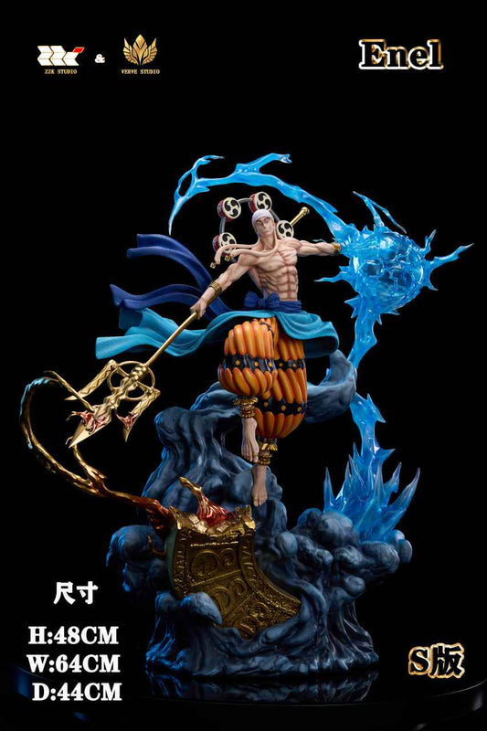 One Piece Verve & Zzk Studio God Enel 1/6 Resin Statue