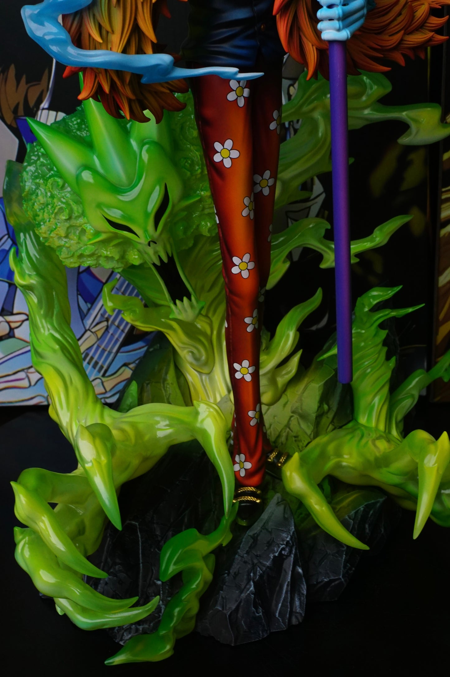 One Piece DX Studio Soul King Brook Resin Statue