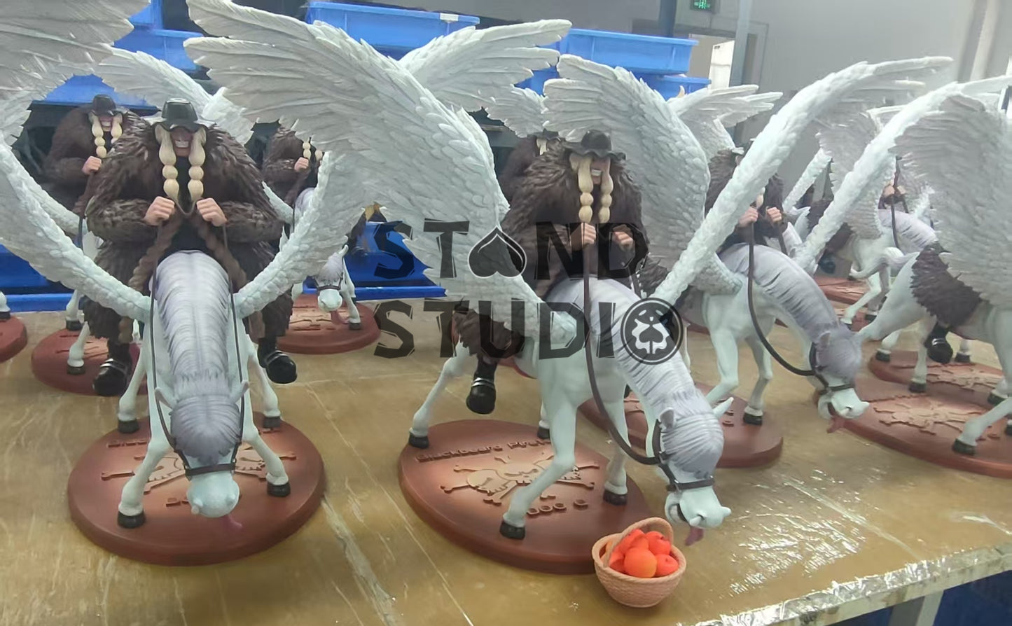 One Piece Stand Studio Doc Q & Stronger Pegasus Resin Statue