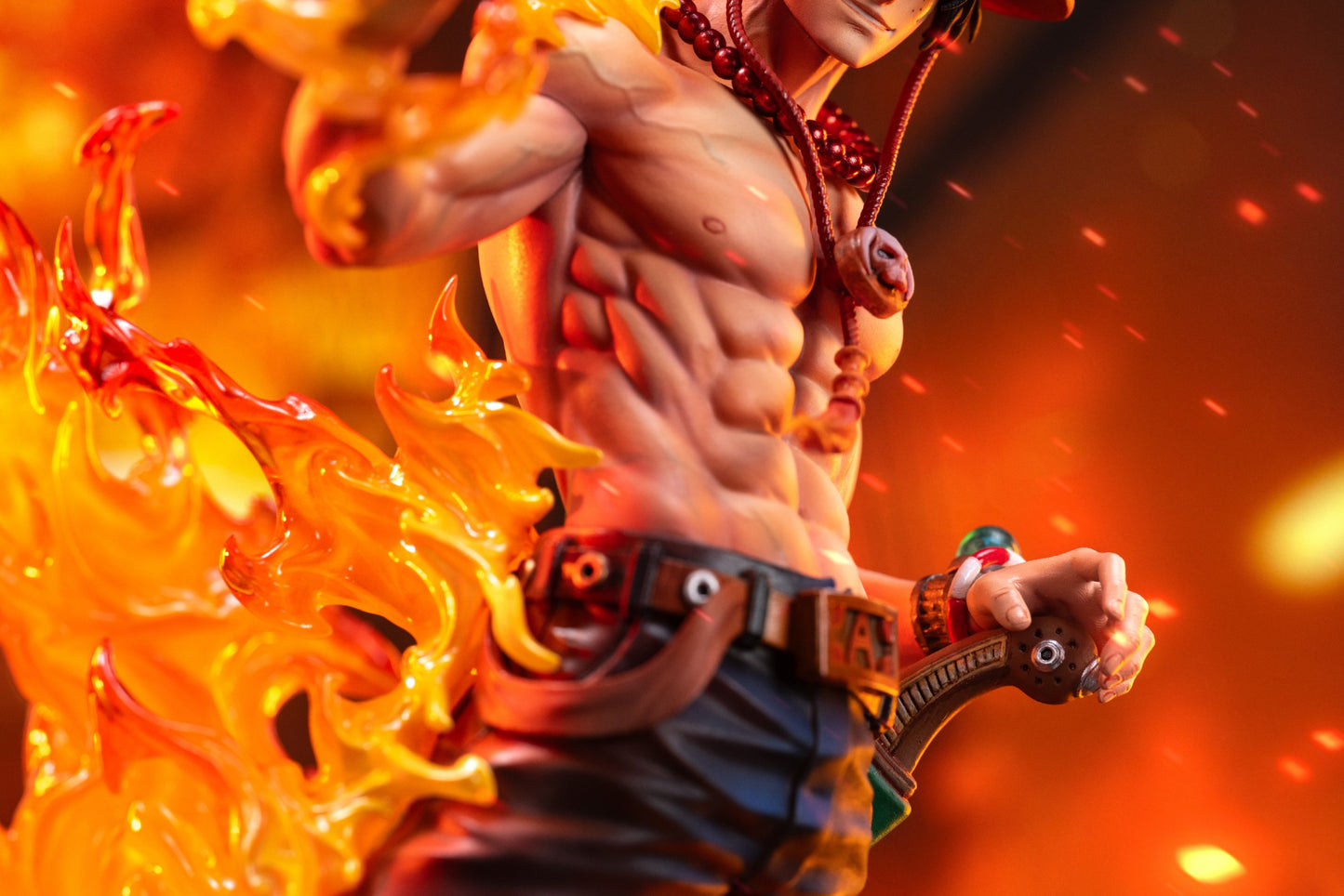 One Piece LX & SY Studio Portgas D. Ace Resin Statue