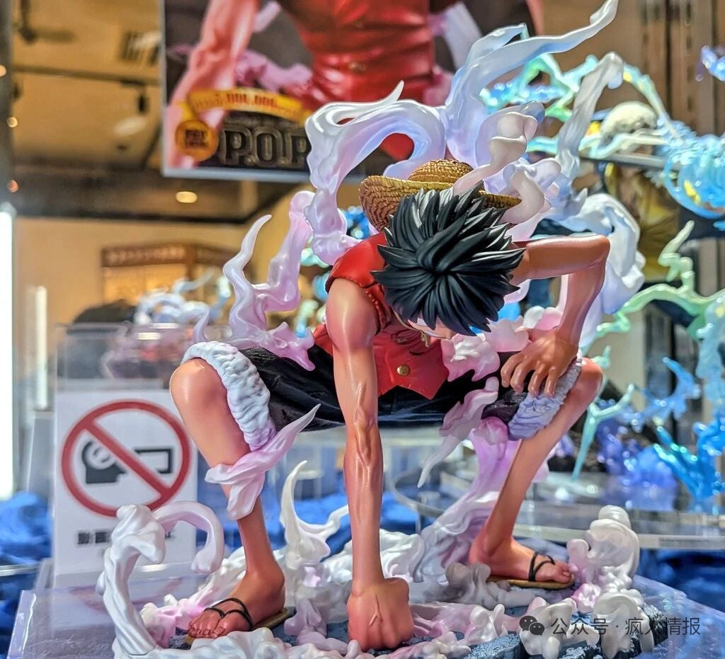 One Piece Megahouse Monkey D. Luffy Gear 2nd Portrait Of Pirates POP Maximum Licensed PVC Figure