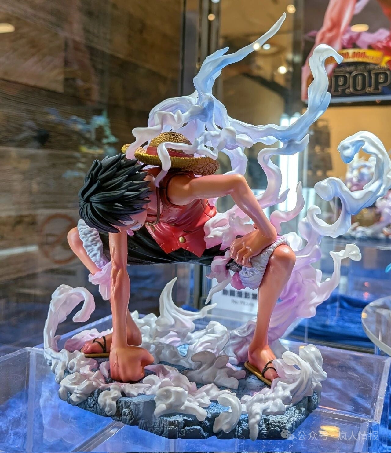 One Piece Megahouse Monkey D. Luffy Gear 2nd Portrait Of Pirates POP Maximum Licensed PVC Figure