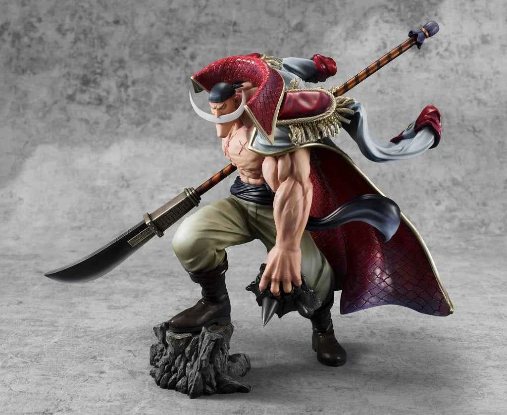 One Piece Megahouse Portrait.Of.Pirates NEO MAXIMUM Whitebeard Edward Newgate Licensed PVC Figure - Santoryu Resins Collectors