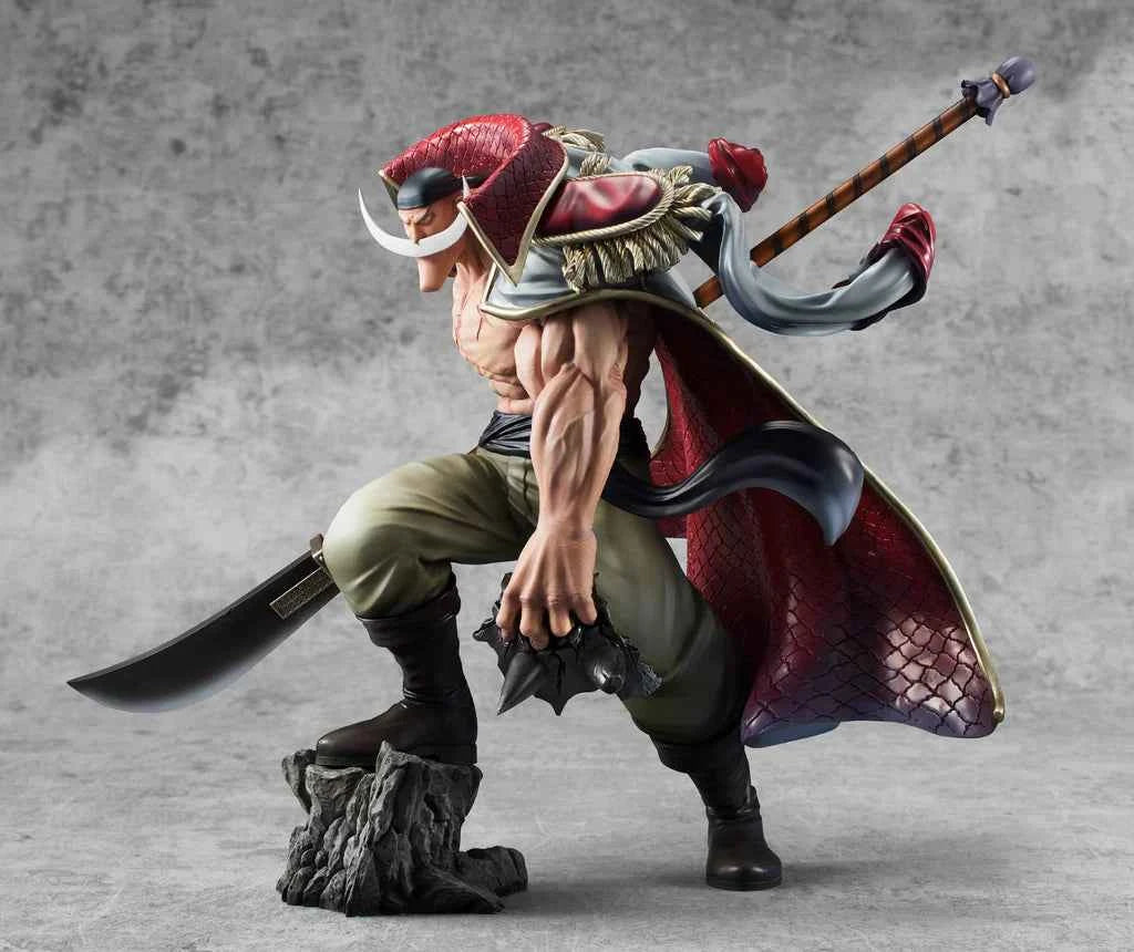 One Piece Megahouse Portrait.Of.Pirates NEO MAXIMUM Whitebeard Edward Newgate Licensed PVC Figure - Santoryu Resins Collectors