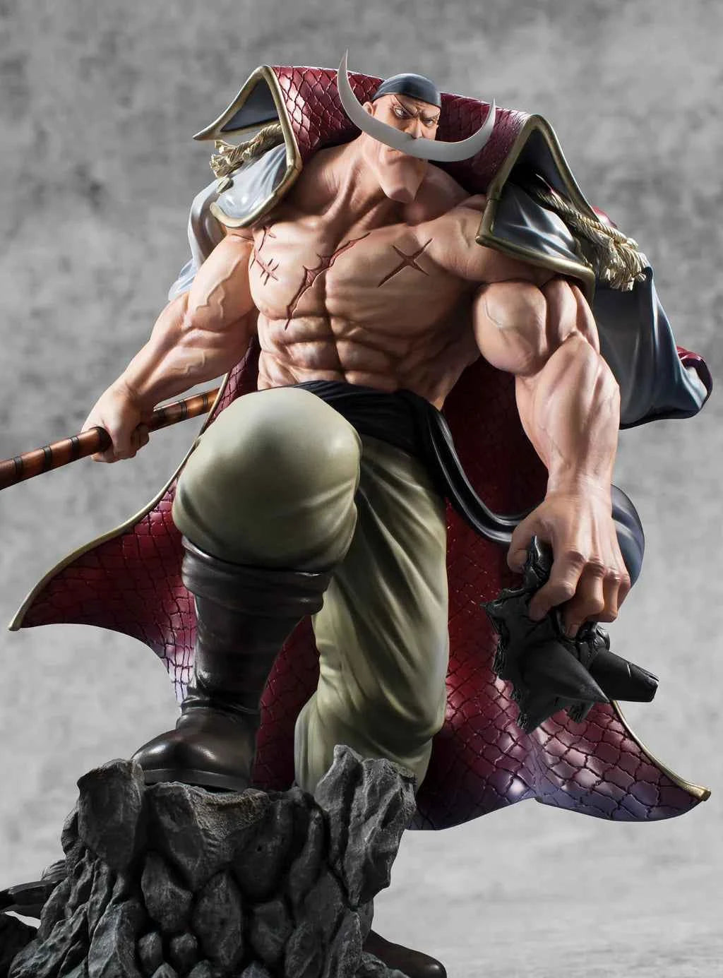 One Piece Megahouse Portrait.Of.Pirates NEO MAXIMUM Whitebeard Edward Newgate Licensed PVC Figure - Santoryu Resins Collectors
