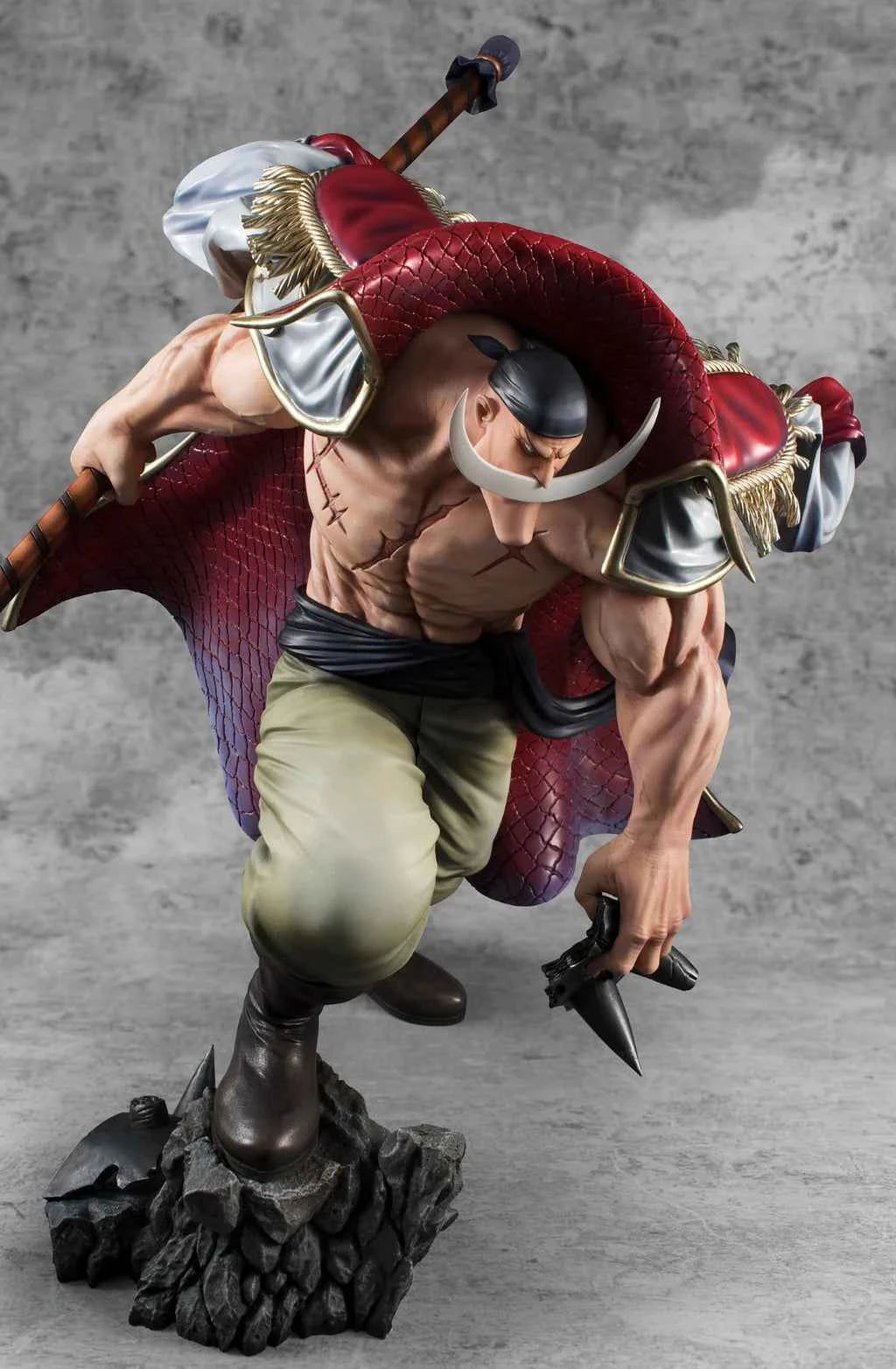 One Piece Megahouse Portrait.Of.Pirates NEO MAXIMUM Whitebeard Edward Newgate Licensed PVC Figure - Santoryu Resins Collectors